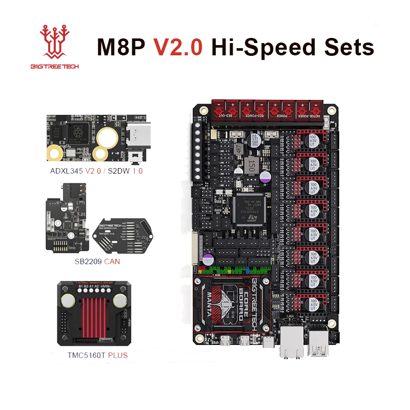 3D Printing Klipper - Btt SB2209 M8P V2.0บอร์ดคอนโทรล TMC5160T บวกไดรเวอร์