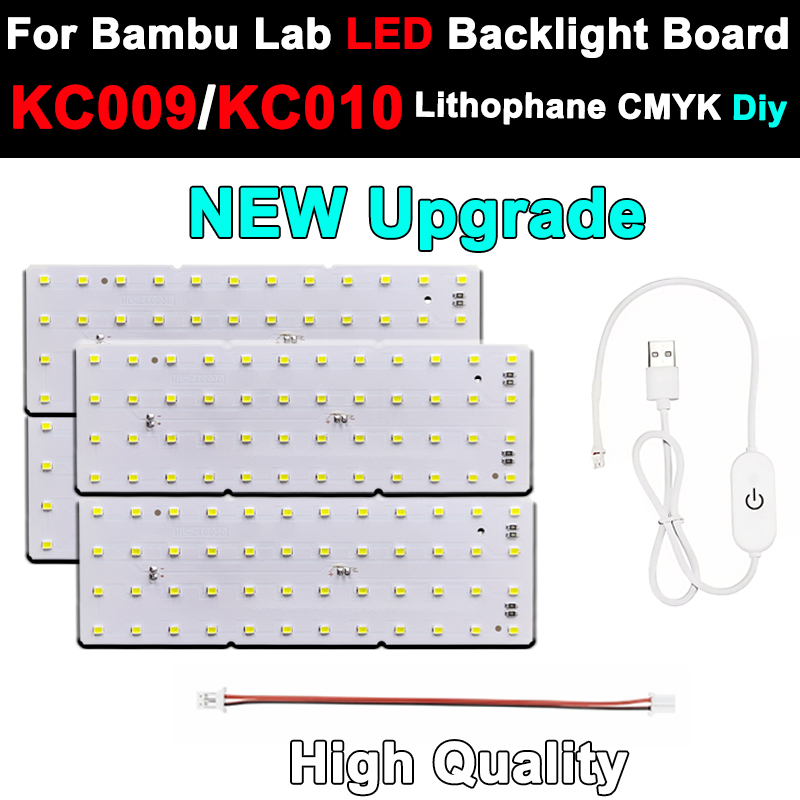 3D Printing Bambu Lab - แผงไฟ LED สำหรับงานลิโทเฟนของ Bambu Lab แบบ