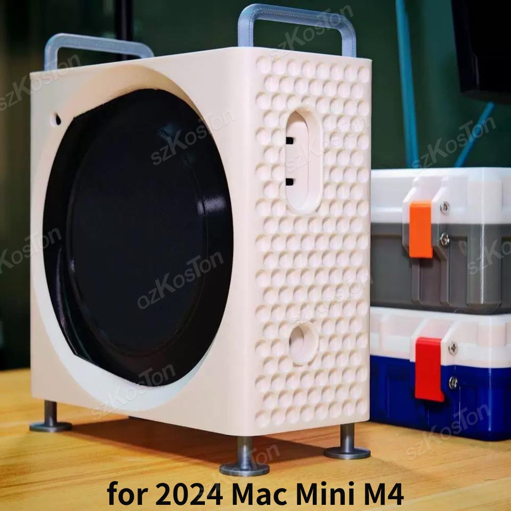 3D Printing Laptop Stand - ขาตั้งแนวตั้งเคสคอมพิวเตอร์สําหรับ 2024 Mac Mini M4 PCสําหรับMac