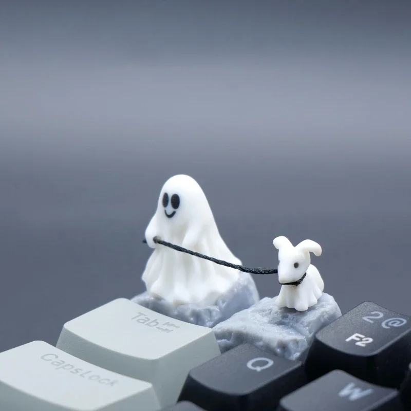 3D Printing Liquid - Ghost Puppy เรซิ่น Keycap Custom 3D