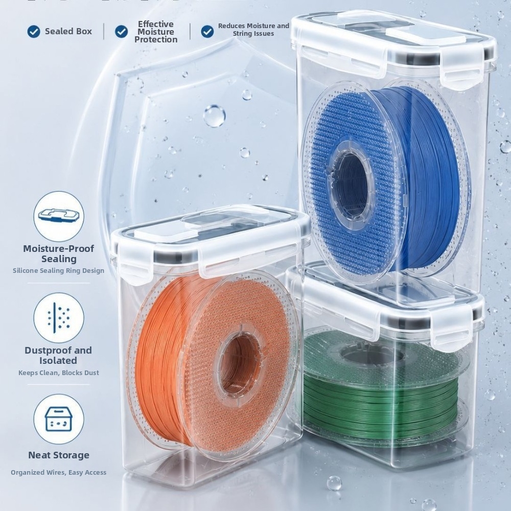 3D Printing For Medical - กล่องใส่ไส้พิมพ์ 3 มิติ โปร่งใส ป้องกันฝุ่น ปิดสนิท