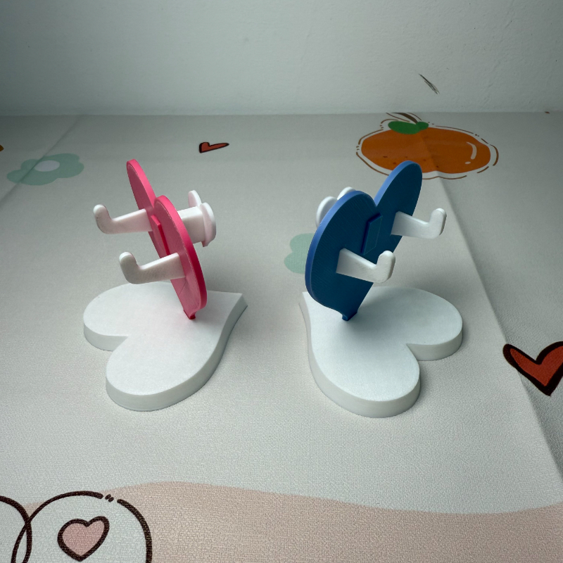 3D Printing Glasses Frames - 1PC 3D พิมพ์ลายรูปหัวใจกรอบแว่นตา กล่องใส่แว่นตา ชั้นวางแว่นตา ออแกไนเซอร์แว่นตาในห้องนั่งเล่นห้องนอนสำนักงานตกแต่งบ้าน