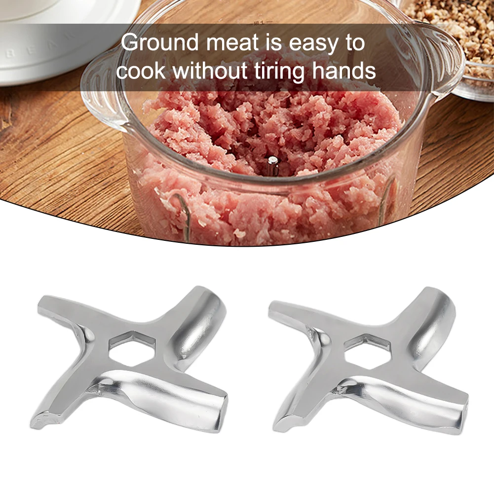 3D Printing Grinder - 2 ชิ้น Mincer ใบมีดชิ้นส่วนเครื่องบดเนื้อ # 5
