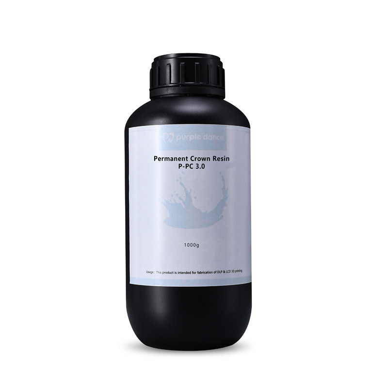 3D Printing Liquid - เรซิ่นครอบฟันถาวรแบบพิมพ์ 3 มิติ ผสมด้วยนาโนเซรามิกเยอรมัน 5% พร้อมรีเทนเนอร์แบบสั่งทำพิเศษสำหรับการจัดฟัน