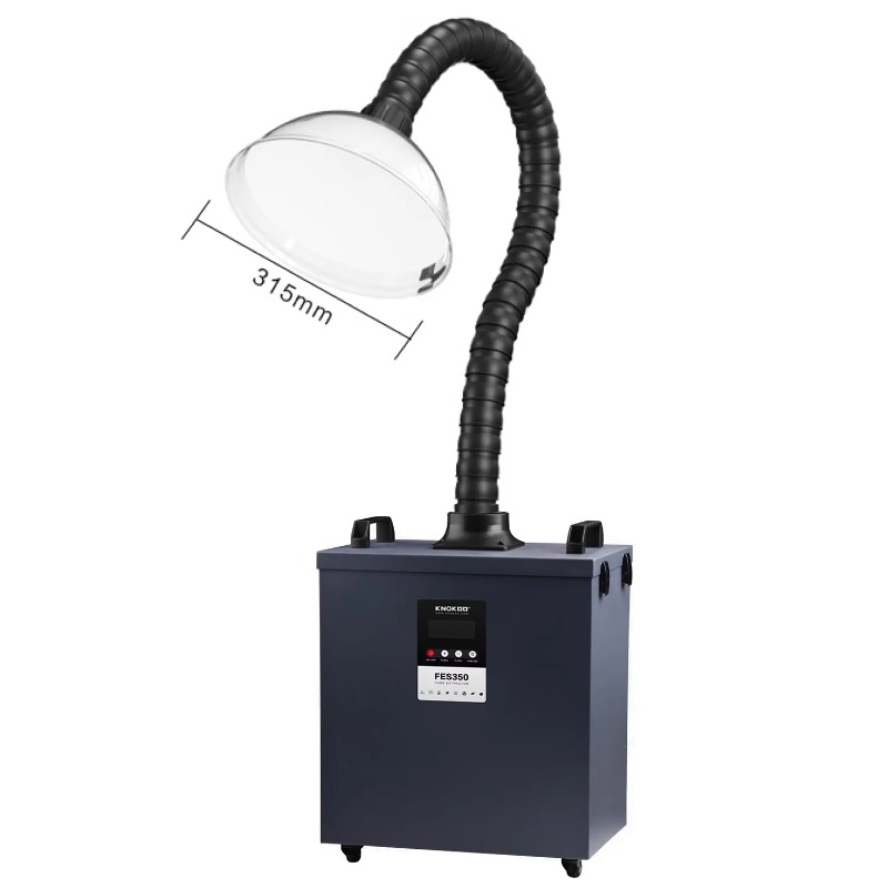 3D Printing Industry - เครื่องดูดควันอุตสาหกรรม KNOKOO 350W รุ่น FES350 สำหรับงานตัด