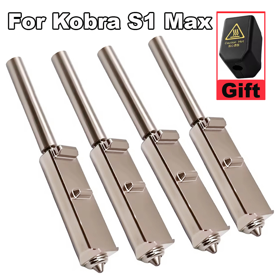 3D Printing Nozzle - หัวฉีดเหล็กกล้าแข็งสำหรับเครื่องพิมพ์ 3D Anycubic Kobra S1 Max