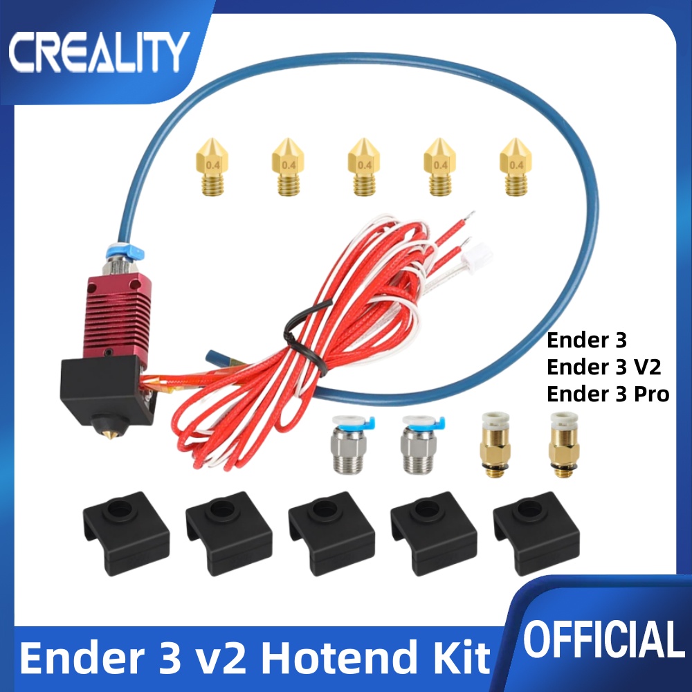 3D Printing Nozzle - Creality อัพเกรด Ender 3 Hotend, ประกอบ