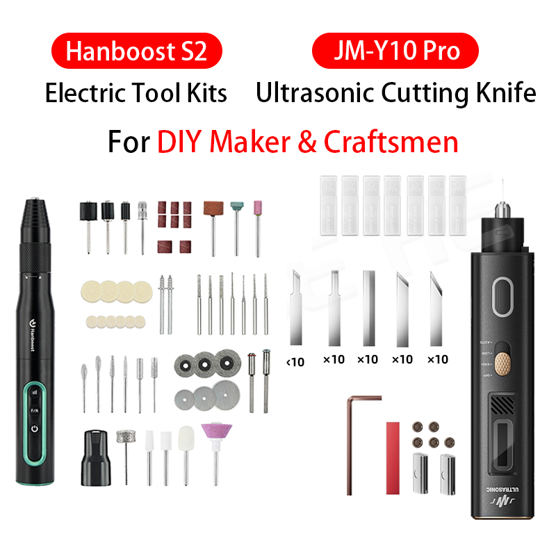 3D Printing Grinder - เครื่องเจียรไฟฟ้า Hanboost JAKEMY Y10 PRO เครื่องตัดอัลตราโซนิกทรงพลัง