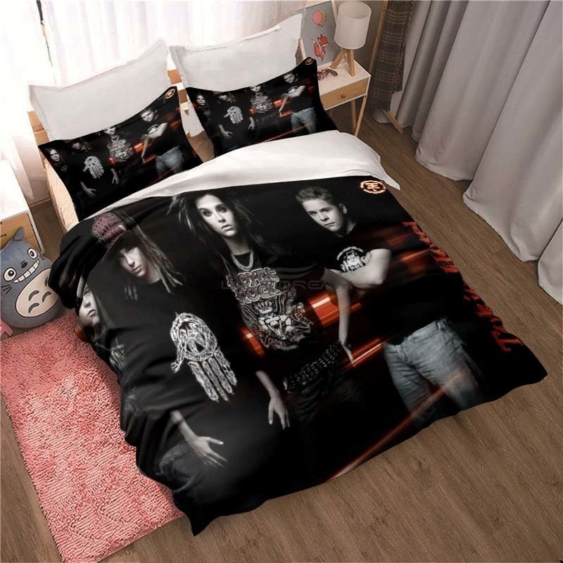 3D Printing Rock - ใหม่ Tokio Hotel ชุดเครื่องนอน 3D การพิมพ์แฟชั่น