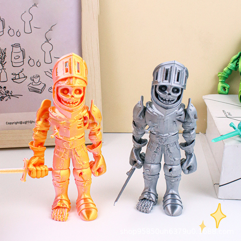 3D พิมพ์โครงกระดูก Action Figu - 3D Printing Action Figure บทวิจารณ์และราคา