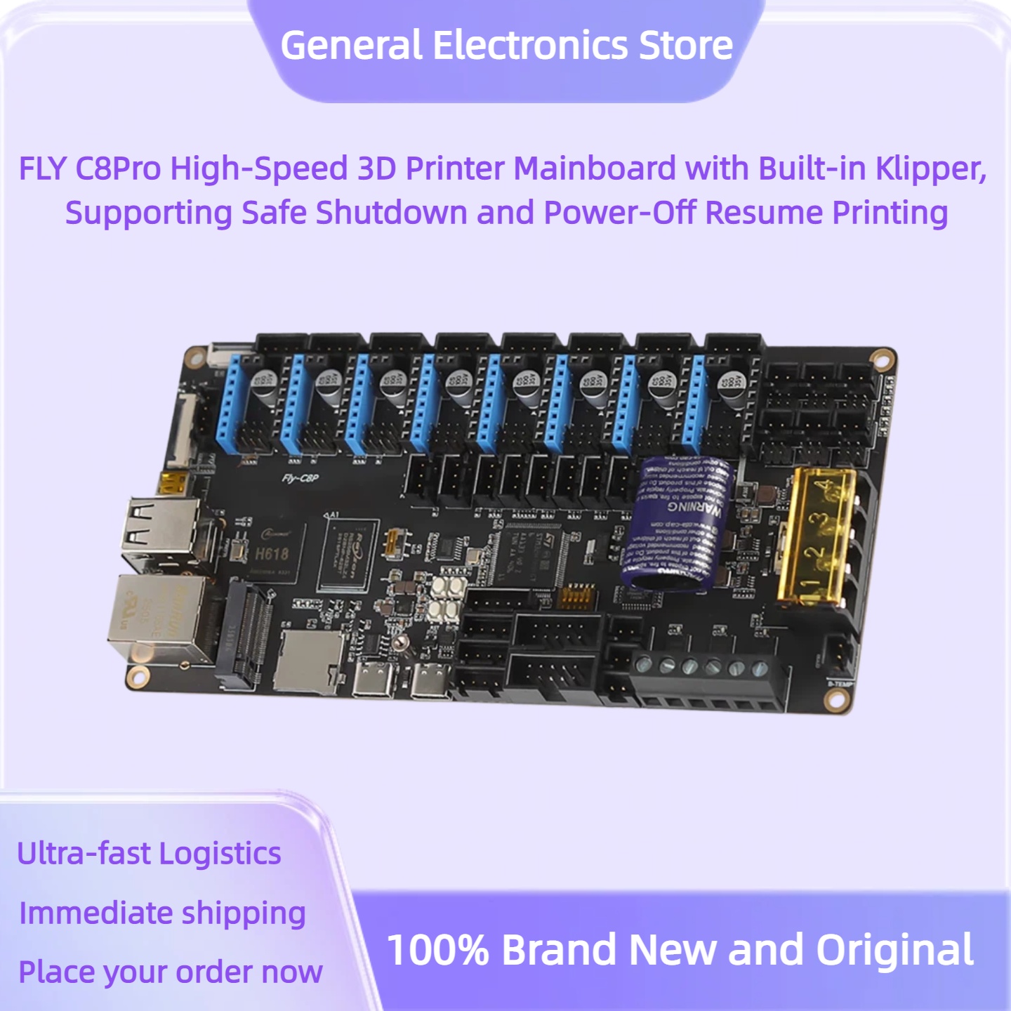 เมนบอร์ดเครื่องพิมพ์ 3 มิติควา - 3D Printing Klipper บทวิจารณ์และราคา