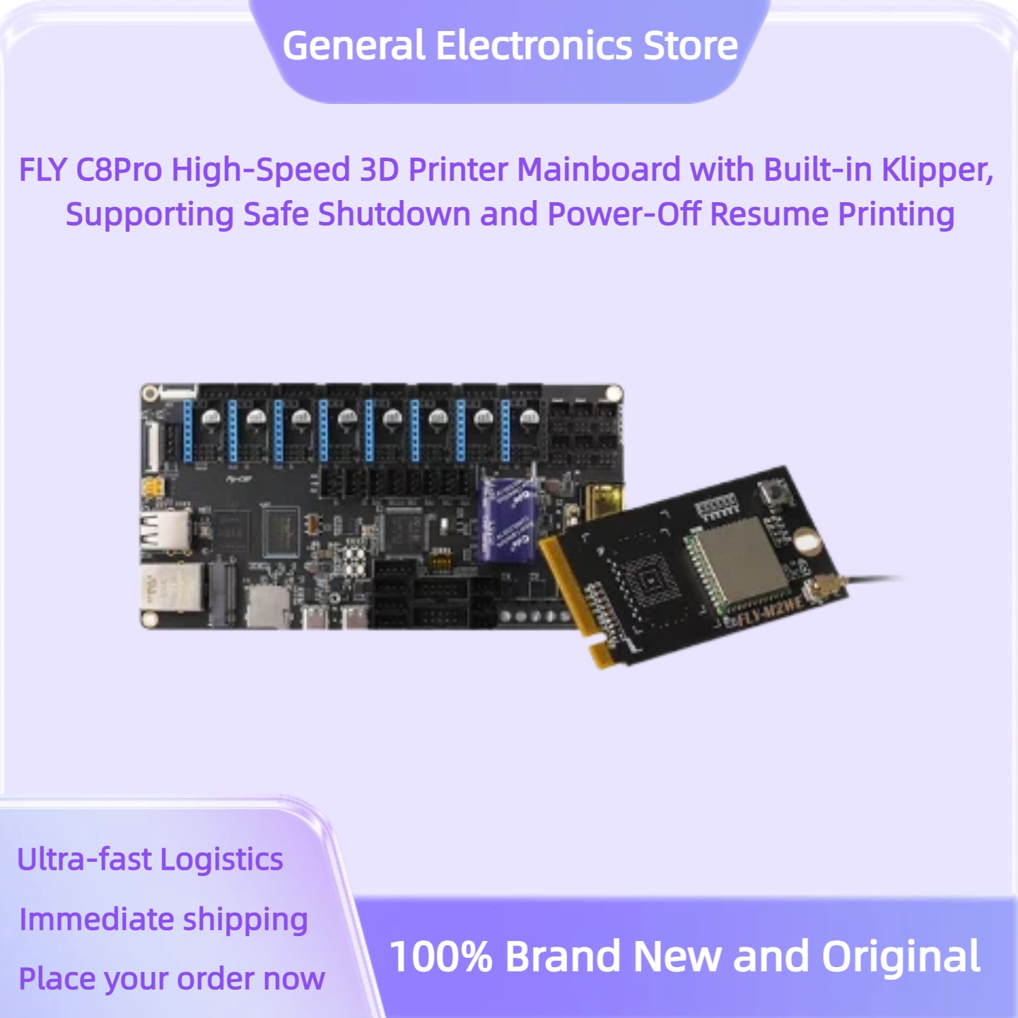 เมนบอร์ดเครื่องพิมพ์ 3 มิติควา - 3D Printing Klipper บทวิจารณ์และราคา