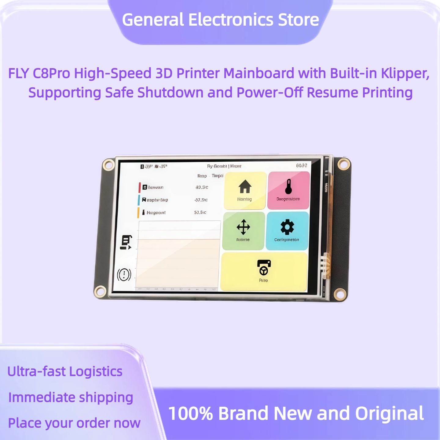 เมนบอร์ดเครื่องพิมพ์ 3 มิติควา - 3D Printing Klipper บทวิจารณ์และราคา