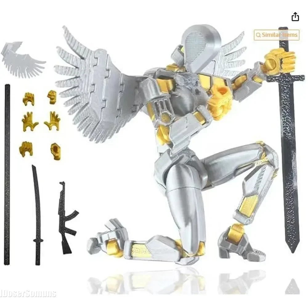 3Dพิมพ์ของเล่นตัวเลขการกระทําD - 3D Printing Action Figure บทวิจารณ์และราคา