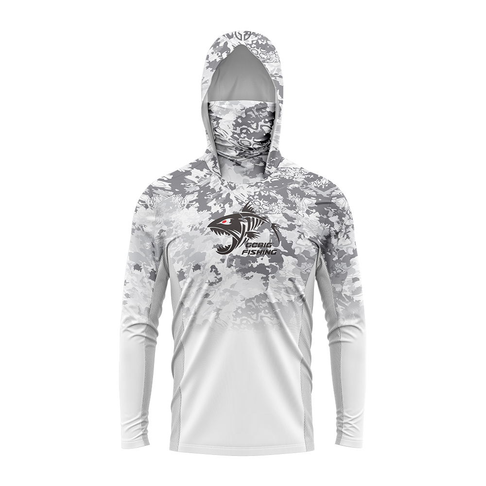 เสื้อตกปลาแบบมีฮู้ด UPF50+ พร้ - 3D Printing Jersey บทวิจารณ์และราคา