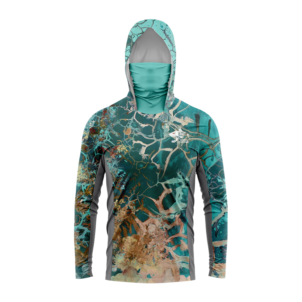 เสื้อตกปลาแบบมีฮู้ด UPF50+ พร้ - 3D Printing Jersey บทวิจารณ์และราคา
