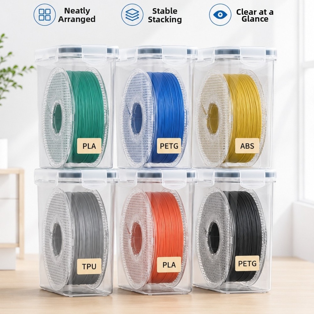 กล่องใส่ไส้พิมพ์ 3 มิติ โปร่งใ - 3D Printing For Medical บทวิจารณ์และราคา