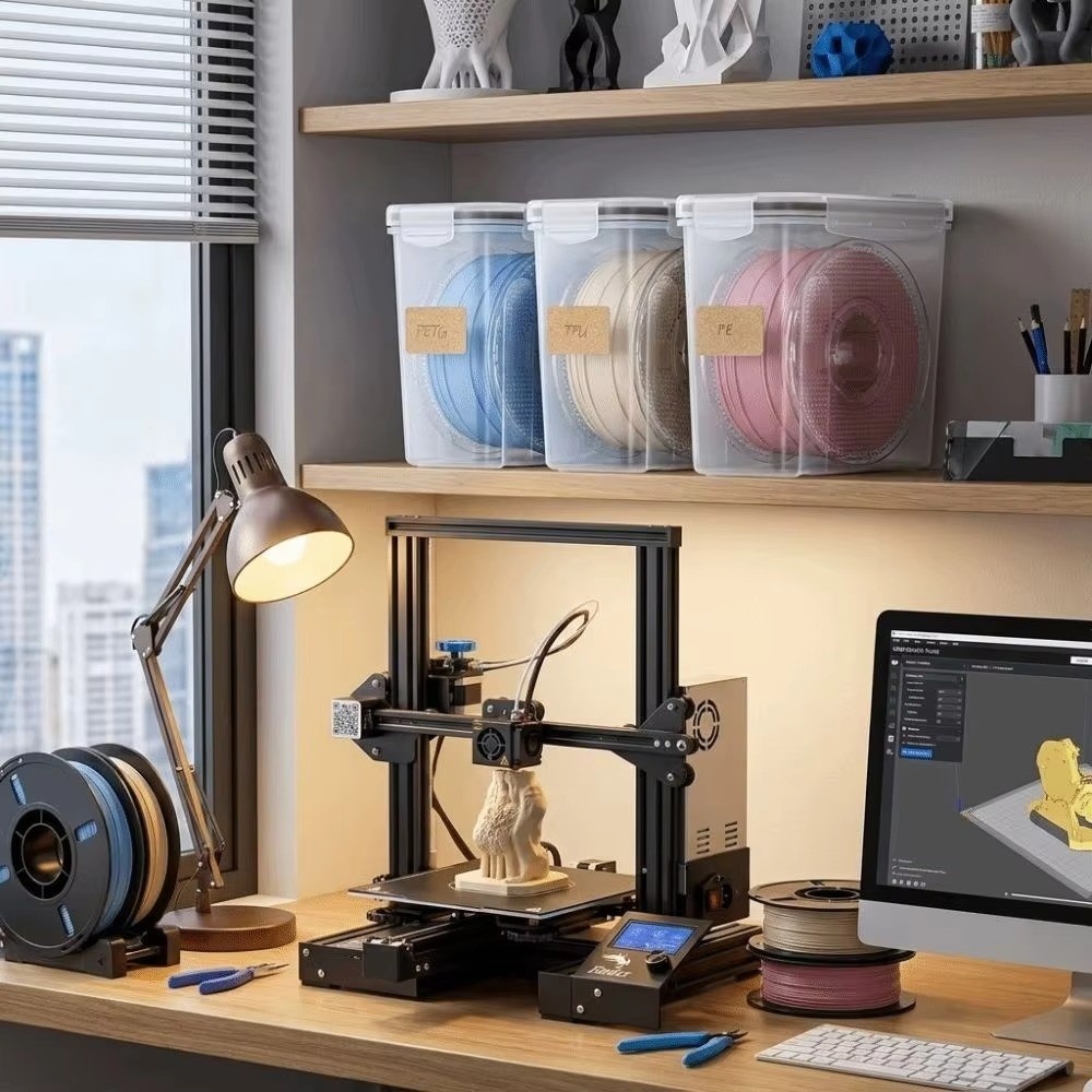 กล่องใส่ไส้พิมพ์ 3 มิติ โปร่งใ - 3D Printing For Medical บทวิจารณ์และราคา