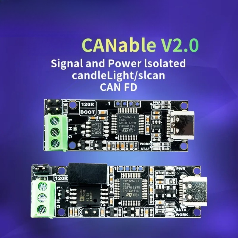 CANable V2.0 USB ไปยัง CAN Bus - 3D Printing Klipper บทวิจารณ์และราคา