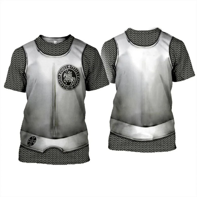 เสื้อยืดลายอัศวินเสื้อเกราะอัศ - 3D Printing Knight Armor บทวิจารณ์และราคา