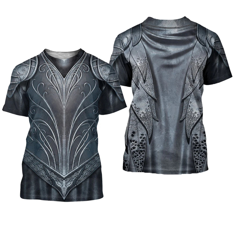 เสื้อยืดลายอัศวินเสื้อเกราะอัศ - 3D Printing Knight Armor บทวิจารณ์และราคา