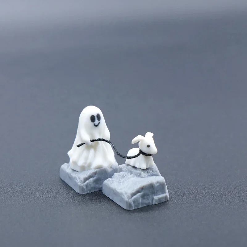 Ghost Puppy เรซิ่น Keycap Cust - 3D Printing Liquid บทวิจารณ์และราคา