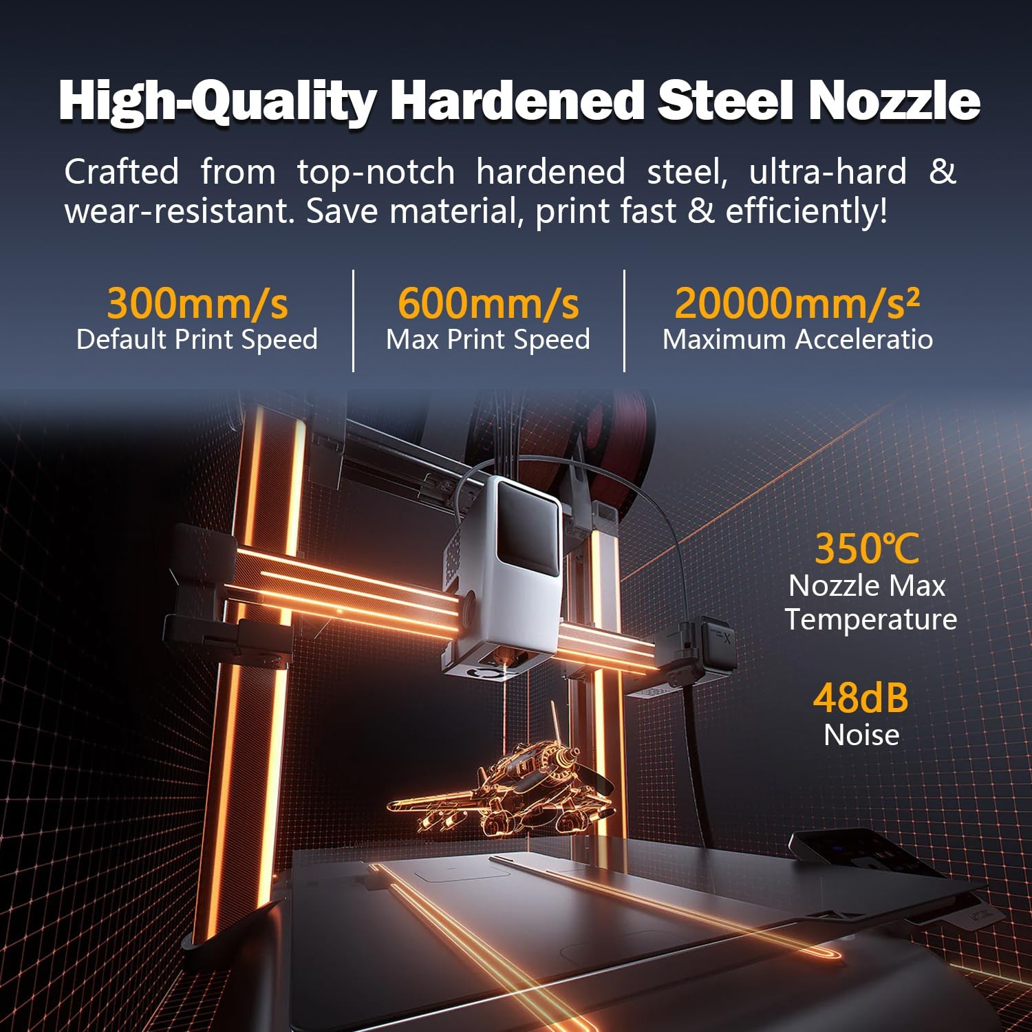 สำหรับหัวฉีดไบเมทัลลิก Anycubi - 3D Printing Nozzle บทวิจารณ์และราคา
