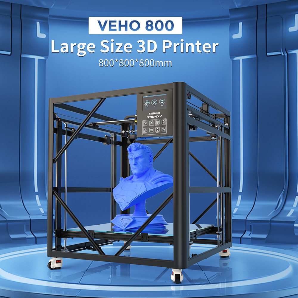 VEHO 800 PRO ชุดเครื่องพิมพ์ 3 - 3D Printing Klipper บทวิจารณ์และราคา