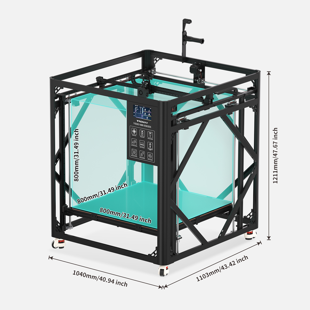 VEHO 800 PRO ชุดเครื่องพิมพ์ 3 - 3D Printing Klipper บทวิจารณ์และราคา