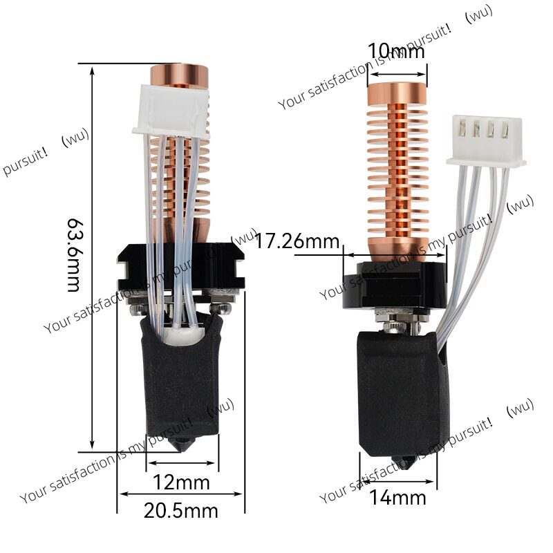 สำหรับอุปกรณ์เสริมการพิมพ์ความ - 3D Printing Nozzle บทวิจารณ์และราคา