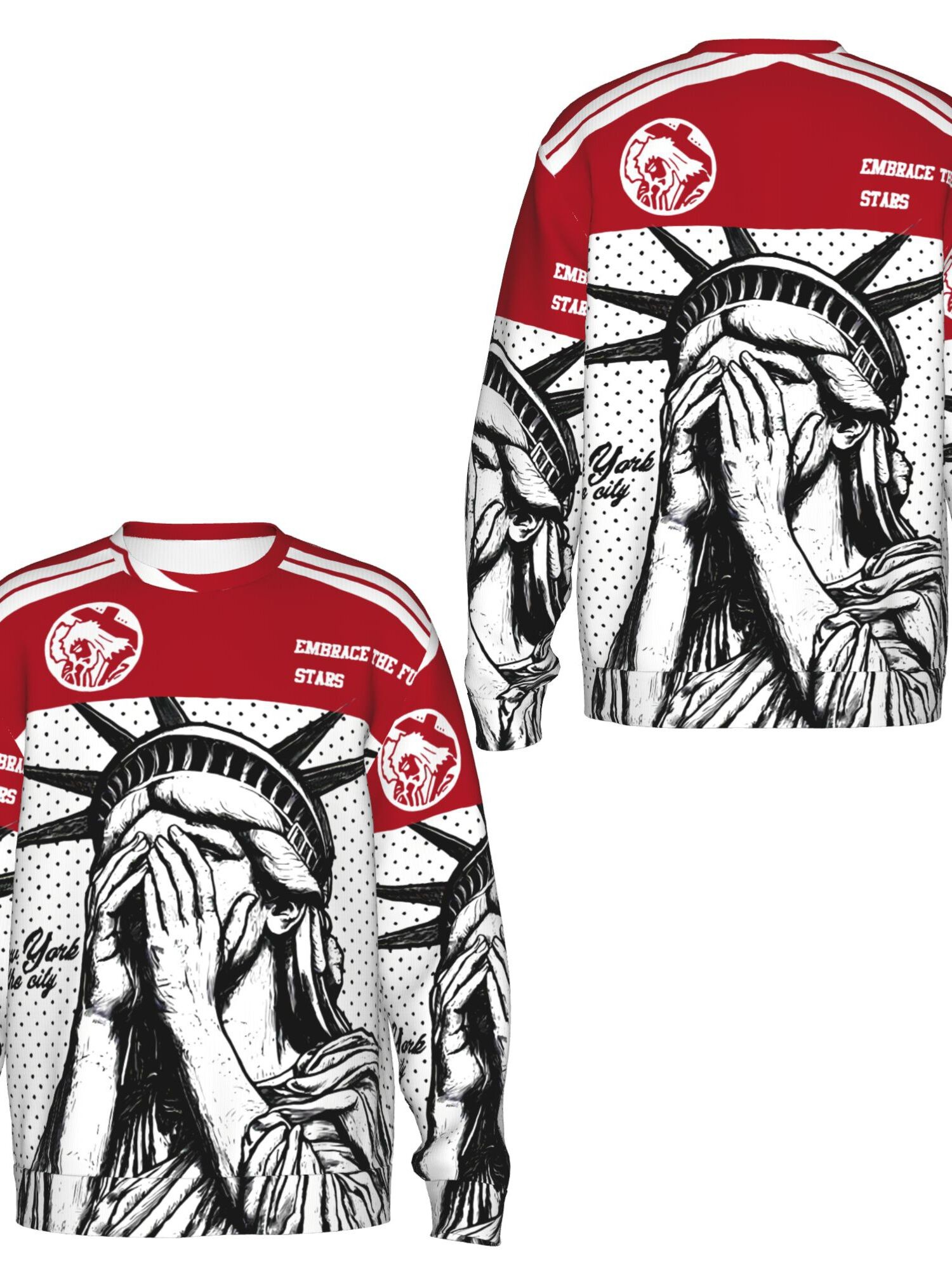 เสื้อเชิ้ตแขนยาวผู้ชายลายพิมพ์ - 3D Printing Jersey บทวิจารณ์และราคา