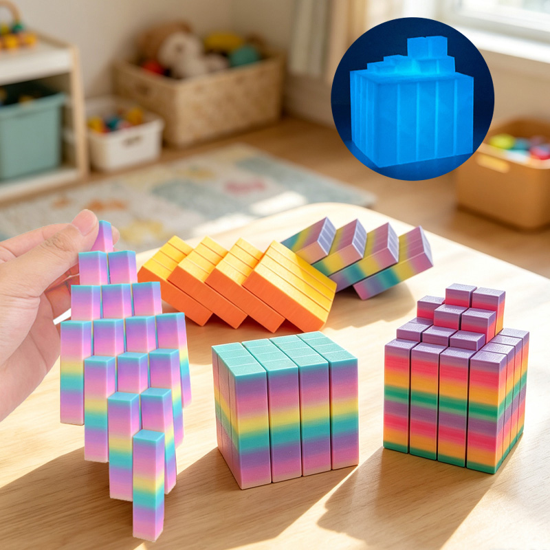 ลูกบาศก์ของเล่นคลายเครียดแบบยื - 3D Printing Liquid บทวิจารณ์และราคา