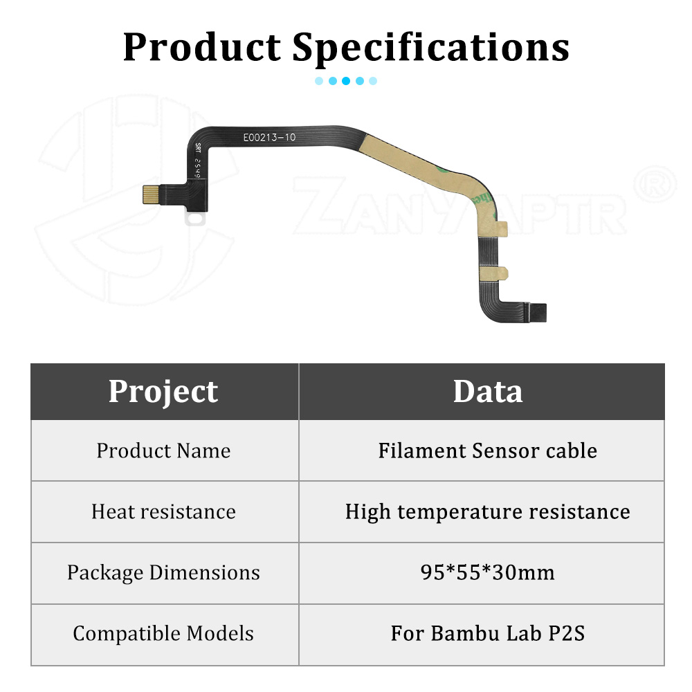 สายเคเบิลเซ็นเซอร์ตรวจจับเส้นพ - 3D Printing Bambu Lab บทวิจารณ์และราคา