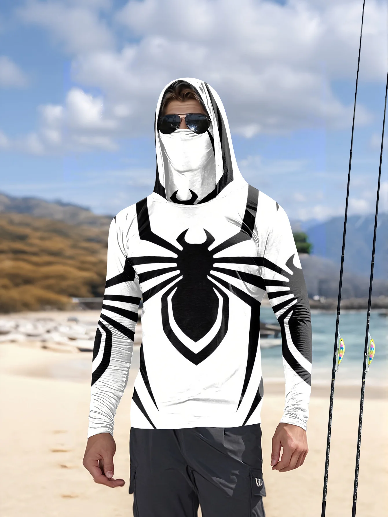 เสื้อเชิ้ตแขนยาวผู้ชายสไตล์ใหม - 3D Printing Jersey บทวิจารณ์และราคา