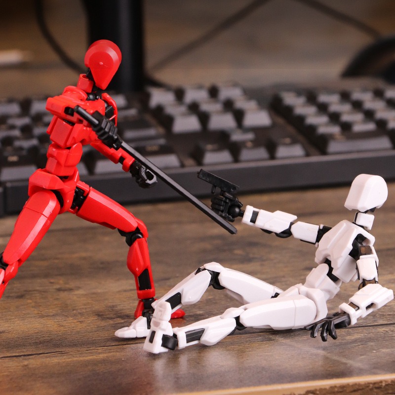 ฟิกเกอร์ข้อต่อ 13 จุด แบบประกอ - 3D Printing Action Figure บทวิจารณ์และราคา