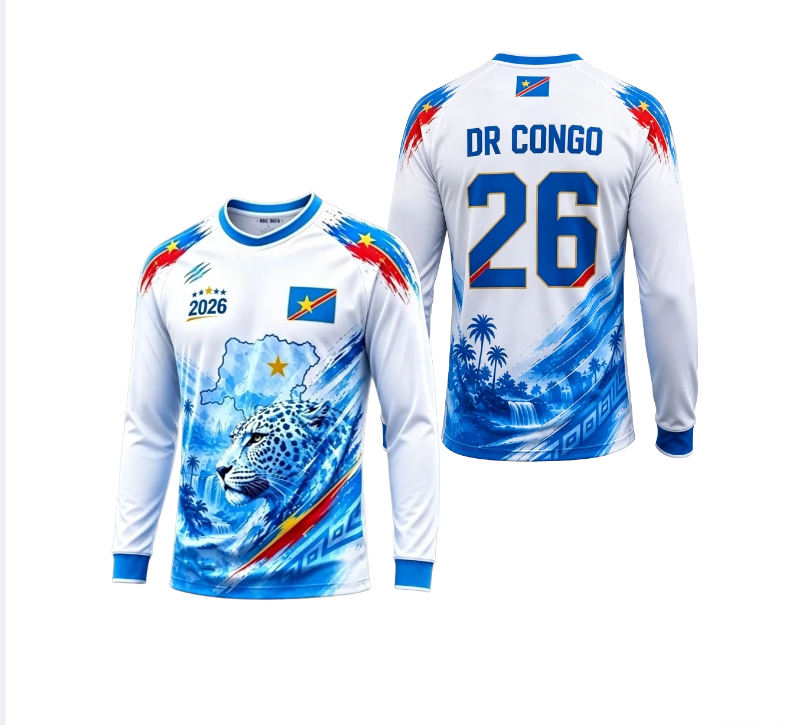 เสื้อยืดคอกลมแขนยาว 2026 คองโก - 3D Printing Jersey บทวิจารณ์และราคา