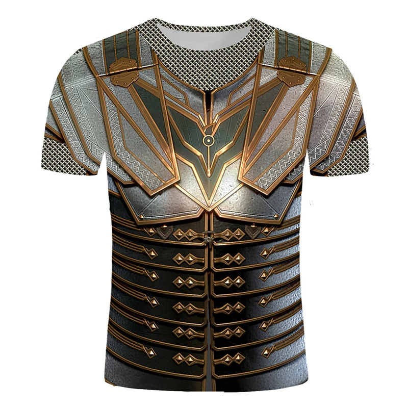 เสื้อยืดผู้ชายลายเกราะอัศวินยุ - 3D Printing Knight Armor บทวิจารณ์และราคา