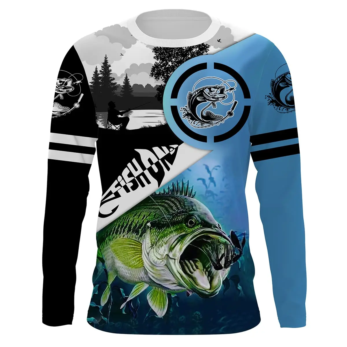 เสื้อยืดแขนยาวผู้ชาย พิมพ์ลาย  - 3D Printing Jersey บทวิจารณ์และราคา