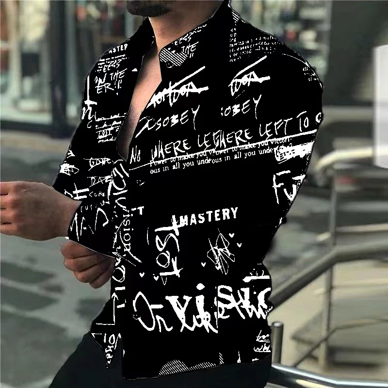 เสื้อเชิ้ตแขนยาวผู้ชายลายพิมพ์ - 3D Printing Jersey บทวิจารณ์และราคา