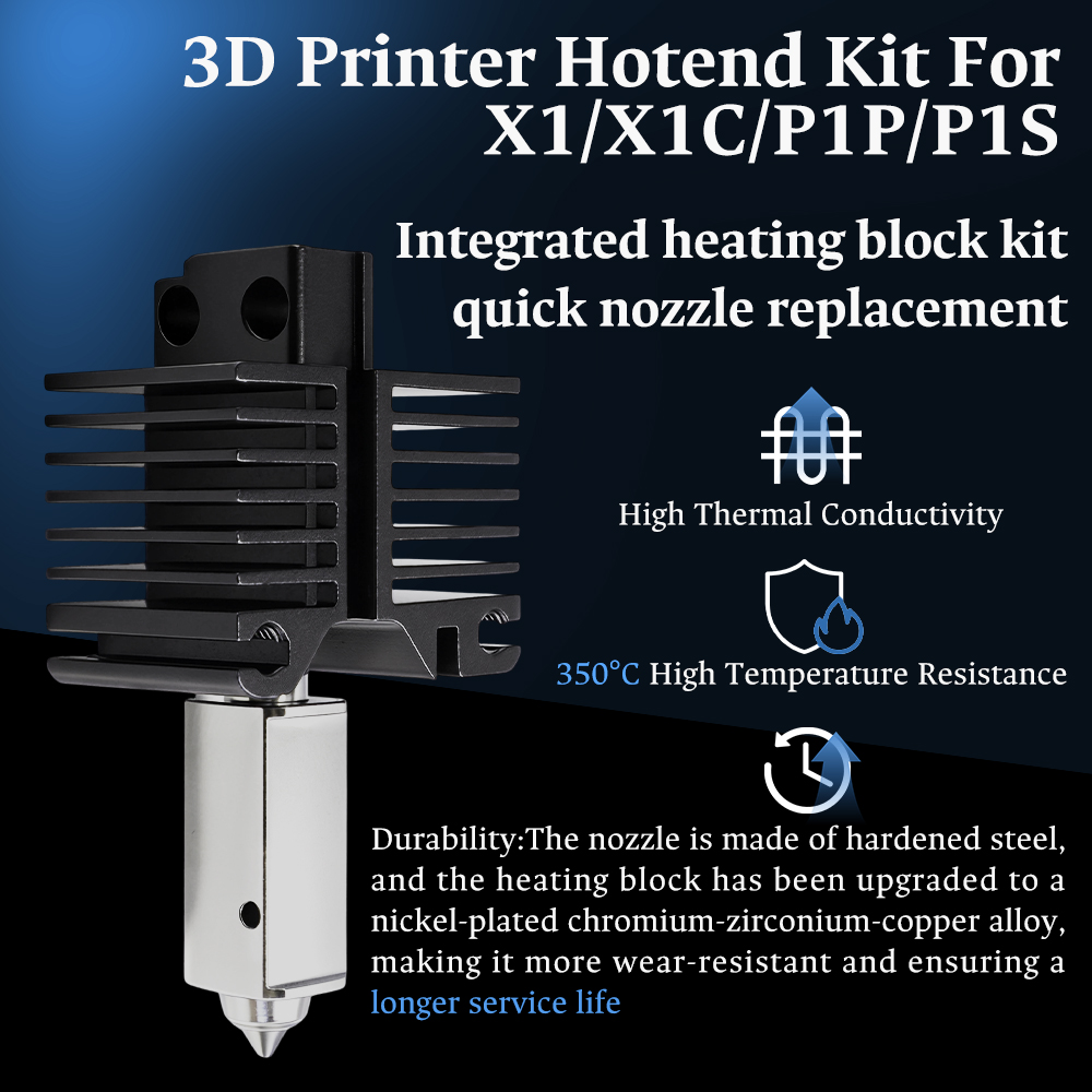 หัวพิมพ์ Hotend สำหรับ Bambu L - 3D Printing Bambu Lab บทวิจารณ์และราคา
