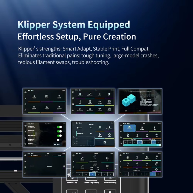 เครื่องพิมพ์ 3D แบบ FDM ขนาดให - 3D Printing Klipper บทวิจารณ์และราคา