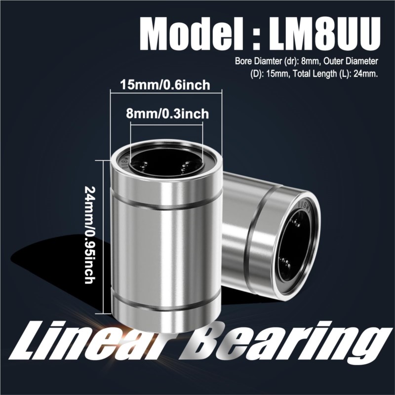 4/10PCS LM8UU LM10UU LM16UU LM - 3D Printing Guide บทวิจารณ์และราคา