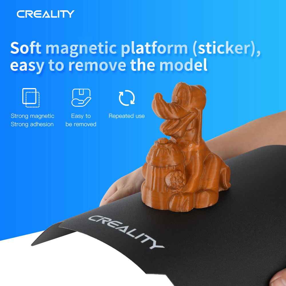 Creality ender 3แผ่นสติ๊กเกอร์ - 3D Printing Guide บทวิจารณ์และราคา