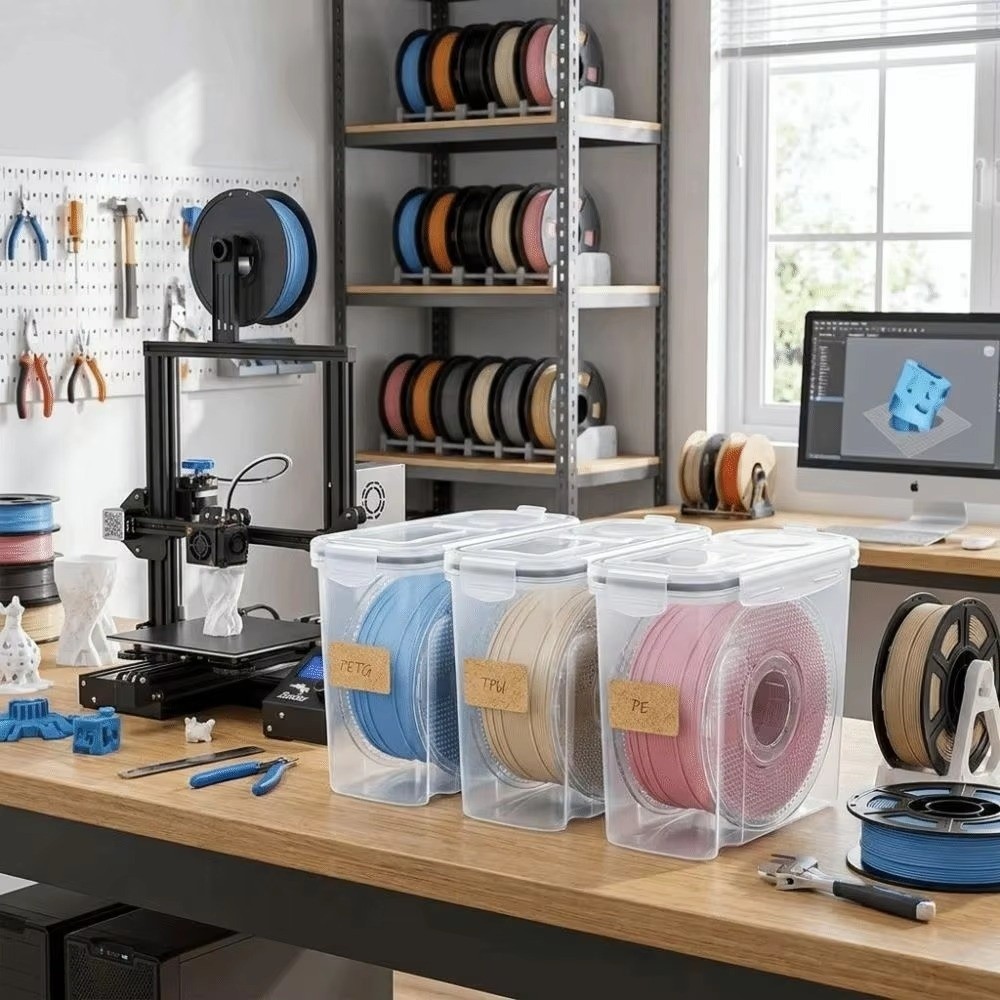 กล่องใส่เส้นใยพิมพ์ 3 มิติ แบบ - 3D Printing For Medical บทวิจารณ์และราคา